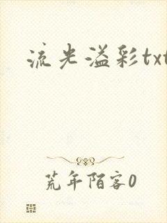 流光溢彩txt