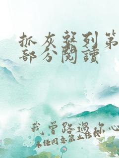 抓灰系列第33部分阅读