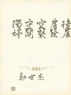 独守空房后与姜婷关系发展