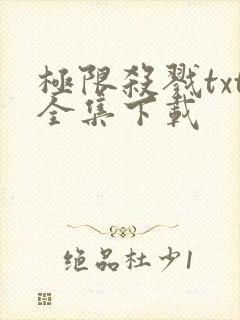 极限杀戮txt全集下载