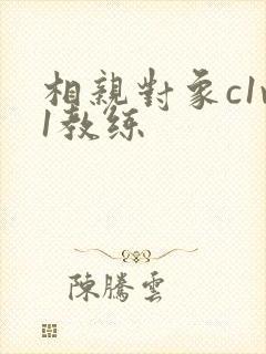 相亲对象c1v1教练