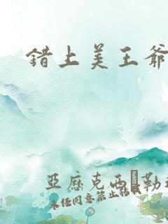 错上美王爷