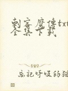 刺客魔传txt全集下载