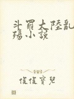 斗罗大陆乱世浮殇小说