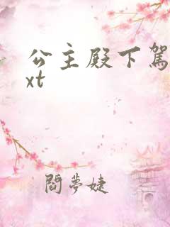 公主殿下驾到txt