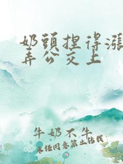 奶头捏得涨大玩弄公交上