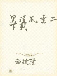 黑道风云二十年下载