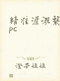 精准灌溉系统npc