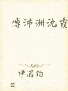 傅沛洲沈霞小说