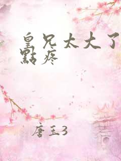 皇兄太大了慢一点疼