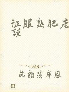 征服熟肥老妇小说