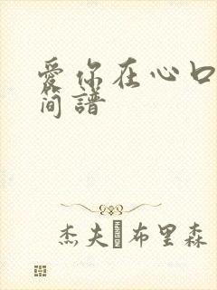 爱你在心口难开简谱
