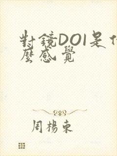 对镜DOI是什么感觉