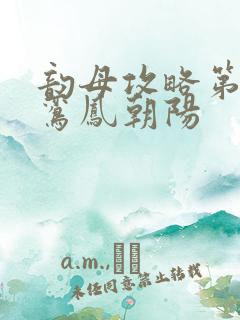 韵母攻略第二部鸾凤朝阳