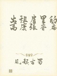 出租房里的交互高康张睿篇