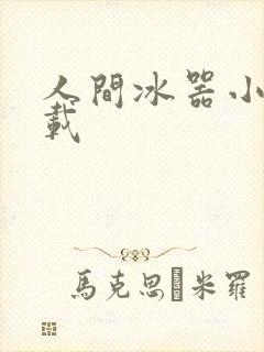 人间冰器小说下载