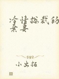 冷情总裁的新婚弃妻