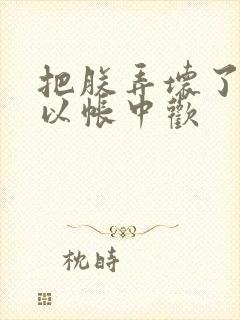 把朕弄坏了都可以帐中欢