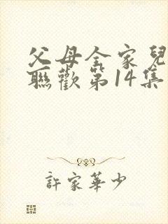 父母全家儿女大联欢第14集