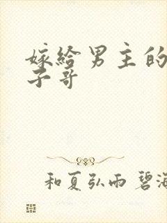 嫁给男主的病秧子哥