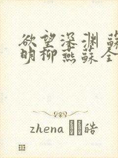 欲望深渊 苏长明柳燕苏全文阅读