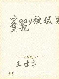 宏gay被猛男双龙