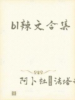 bl辣文合集