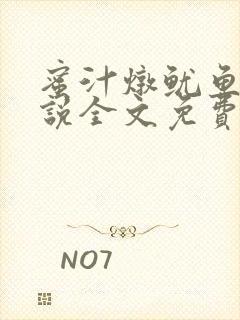 蜜汁炖鱿鱼2小说全文免费阅读