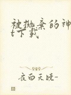 被抛弃的神txt下载