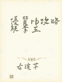 优质rb攻略系统李立