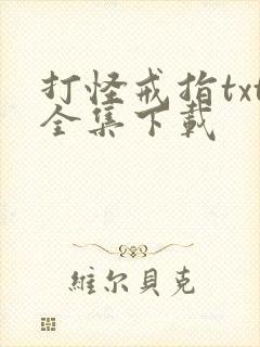 打怪戒指txt全集下载