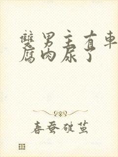 双男主有车车的腐肉尿了