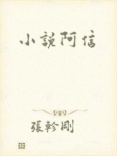 小说阿信