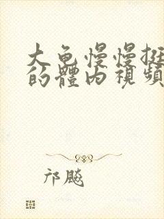 大龟慢慢挺进我的体内视频