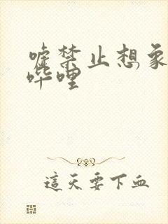 嘘禁止想象哔哩哔哩