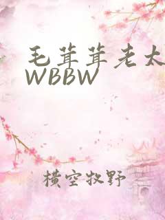 毛茸茸老太BBWBBW