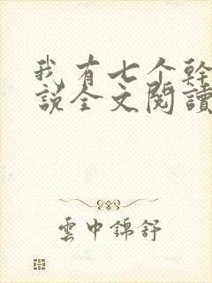 我有七个干妈小说全文阅读