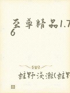 至尊精品1.76