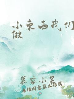 小东西我们站着做