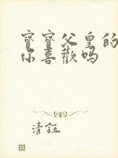 宝宝父皇的东西你喜欢吗