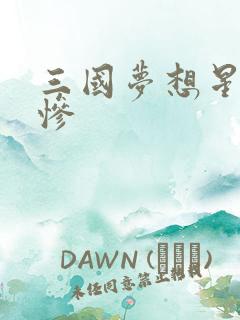 三国梦想星彩无惨