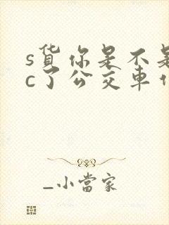 s货你是不是欠c了公交车作文渺