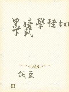 黑暗学徒txt下载