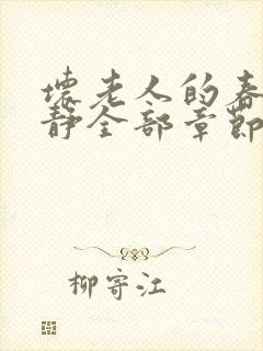 坏老人的春天敏静全部章节