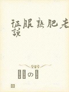 征服熟肥老妇小说