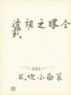 透视之眼全文下载