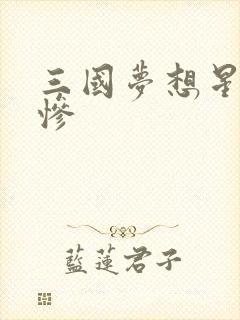 三国梦想星彩无惨