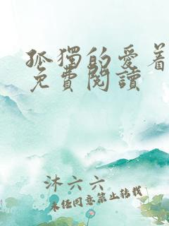 孤独的爱着全文免费阅读