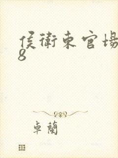 侯卫东官场笔记8