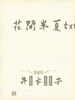 花开半夏txt